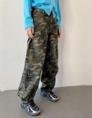 Camouflage Round Pants #250341